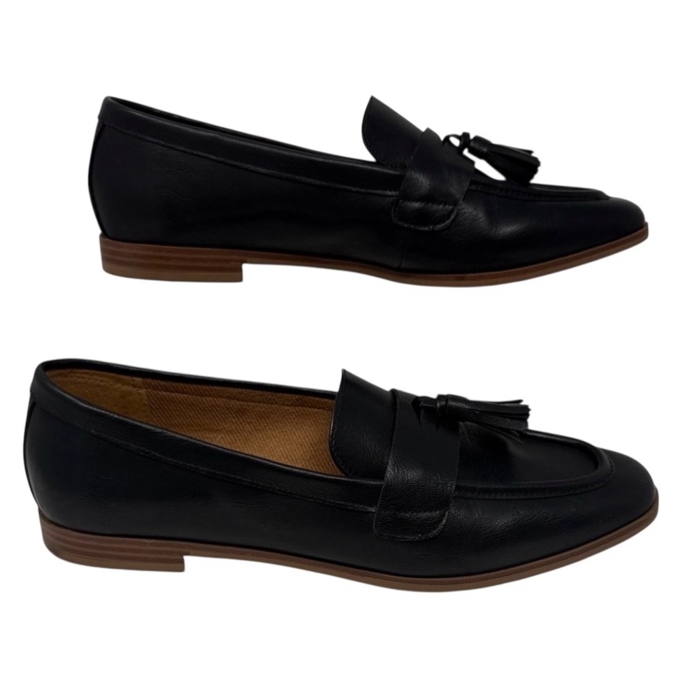 Style & Co. Women’s Utahh Tassel Black Loafers Size 9.5